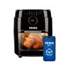 TESLA AirCook & Grill QG800 WiFi - multifunktionale digitale Heißluftfritteuse