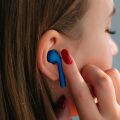 TESLA Sound EB10 - kabellose Bluetooth-Kopfhörer (Metallic Blue)