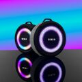 TESLA Sound BS60 - kabelloser, wasserfester Bluetooth-Lautsprecher (Farbe: Grau)