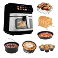 TESLA AirCook DualHeat QD73 XXL - multifunktionale digitale Heißluftfritteuse