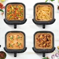 TESLA AirCook DualHeat QD73 XXL - multifunktionale digitale Heißluftfritteuse