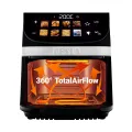 TESLA AirCook DualHeat QD73 XXL - multifunktionale digitale Heißluftfritteuse