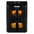 TESLA AirCook DualZone Q670 XXL - multifunktionale digitale Heißluftfritteuse mit zwei Kochzonen