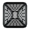 TESLA AirCook DualZone Q670 XXL - multifunktionale digitale Heißluftfritteuse mit zwei Kochzonen
