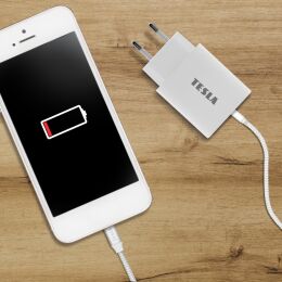 TESLA Power Charger T100 - Schnellladegerät 20 W PD 3.0/PPS (weiß)