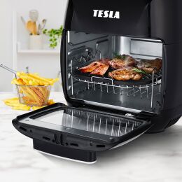 TESLA AirCook & Grill QG600 - multifunktionale digitale Heißluftfritteuse