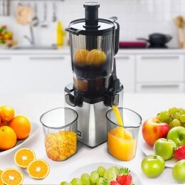 TESLA SlowJuicer SJ770 XXL Deluxe - langsam laufender Schneckenentsafter