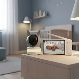 TESLA Bambino BM30 - WLAN-Babyphone für Kinder mit Monitor und Kamera