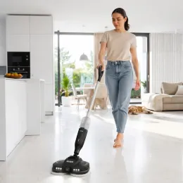 TESLA GlideStar GQ500 - kabelloser elektrischer Rotationsmopp mit Wassersprühfunktion