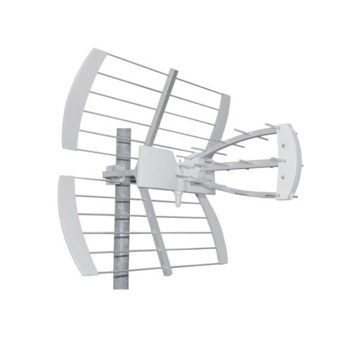 TESLA TE‒344 - Außenantenne für DVB‒T2-Signale, 470‒790 MHz, 13 dBi