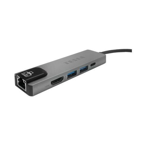 TESLA Device MP80 - multifunktionaler 5-in-1-USB-Hub
