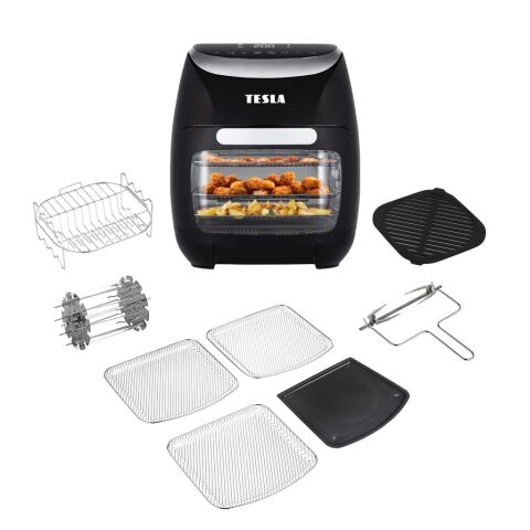 TESLA AirCook & Grill QG600 - multifunktionale digitale Heißluftfritteuse