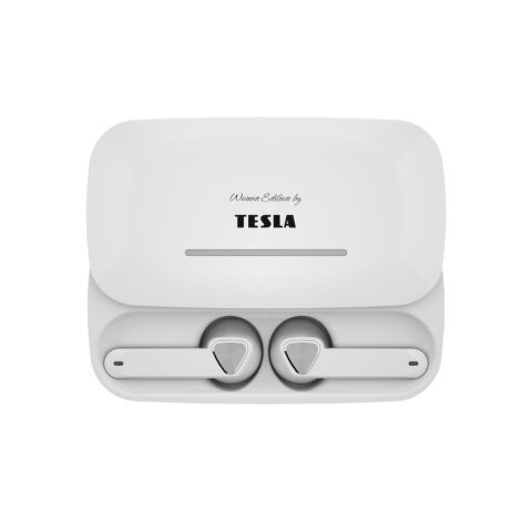 TESLA Sound EB20 - kabellose Bluetooth-Kopfhörer (Luxury White)