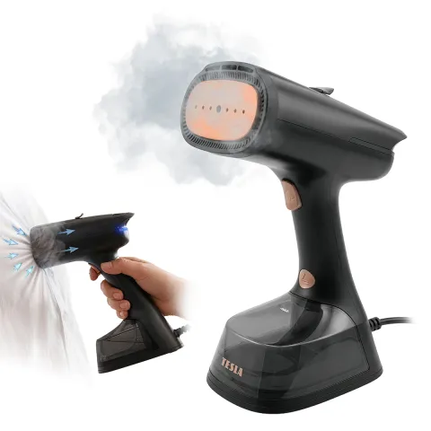 TESLA AeroGrip Steamer EA404 - Kleiderdampfer mit Absaugfunktion