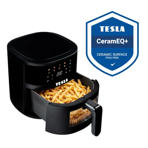 TESLA AirCook Q45 Pro - multifunktionale digitale Heißluftfritteuse