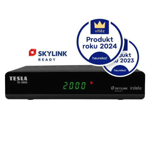 TESLA TE‒3000 - Irdeto Skylink READY-Satellitenempfänger