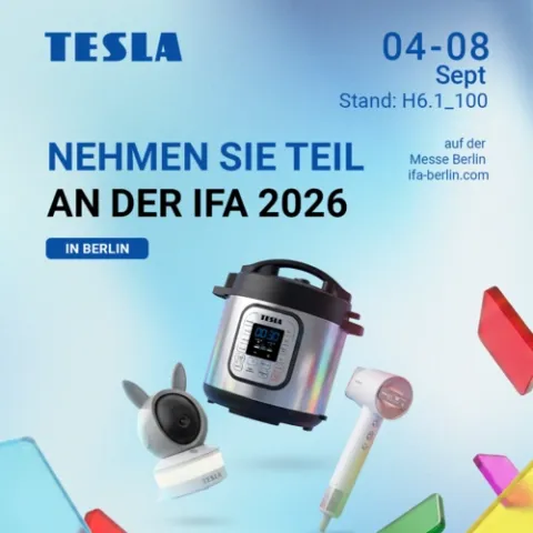 TESLA Electronics nimmt Kurs auf die IFA Berlin 2026 🚗